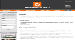 Desktop Screenshot of metalescentrifugados.com